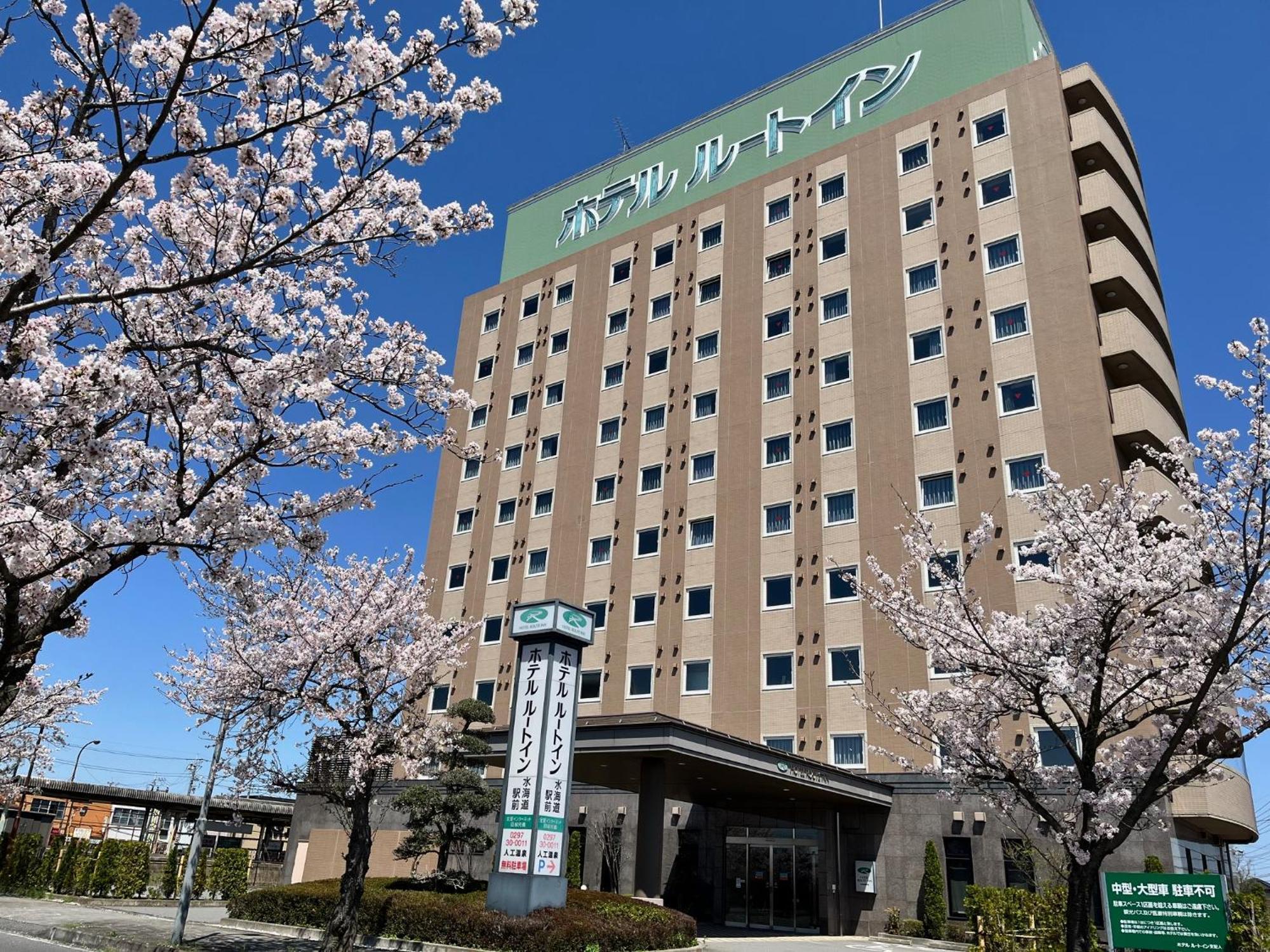 Hotel Route-Inn Mitsukaido Ekimae Joso Bagian luar foto